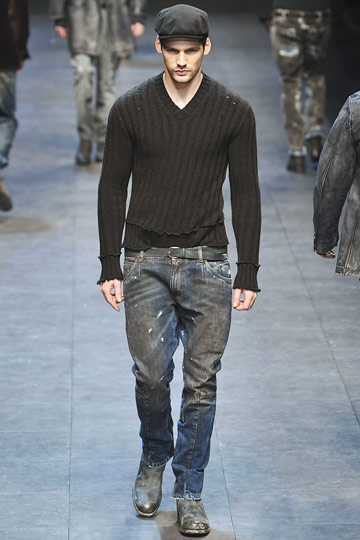мужская одежда от Dolce & Gabbana - джинс