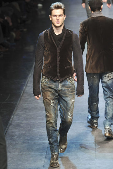 Джинсы - мужская одежда от Dolce & Gabbana