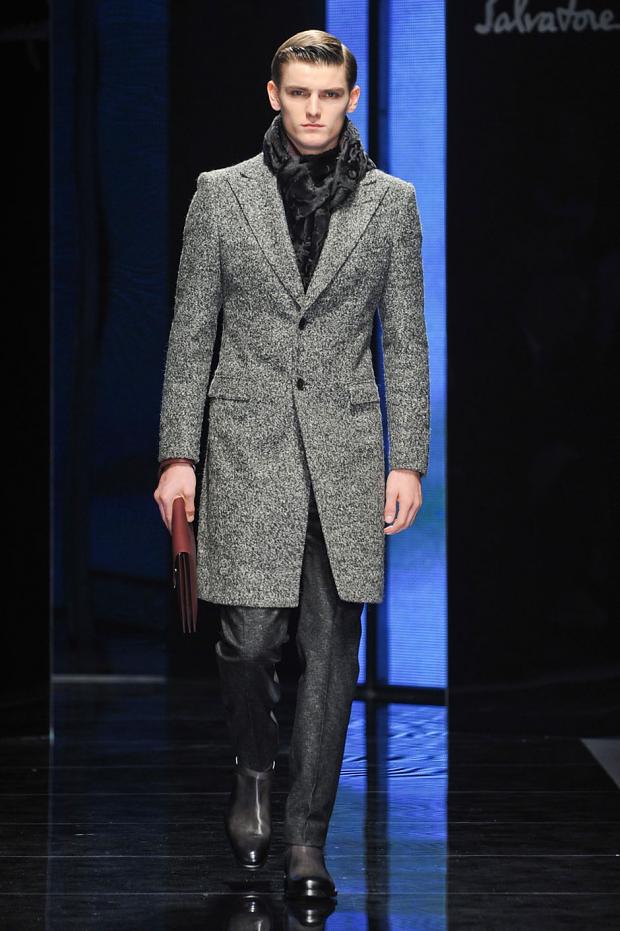 мужские пальто, плащи для мужчин, осень зима 2012, стиль, журнал, джентли, Salvatore Ferragamo