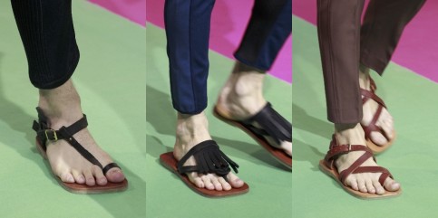 мужска обувь, лето 2015
