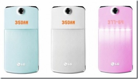 Стильный мобильный телефон LG KF350 для женщин